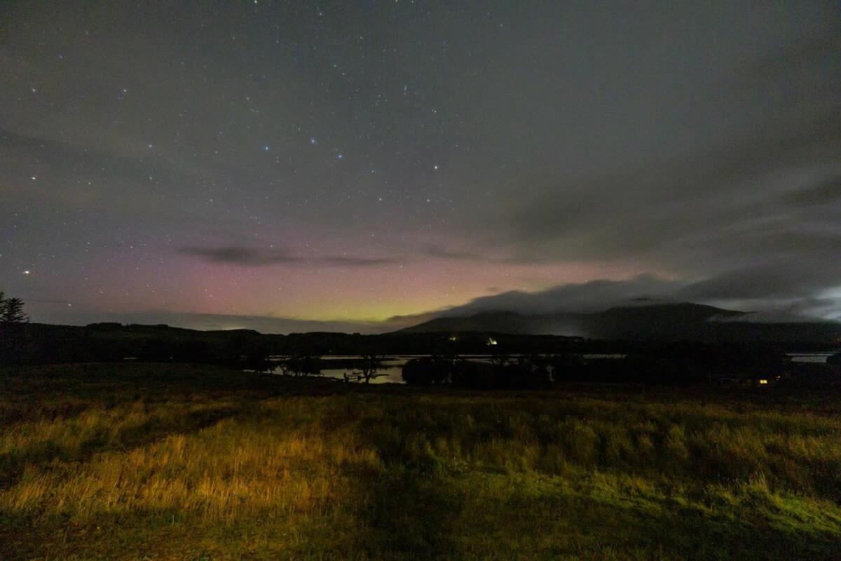New Build Lodge With Stunning Views Of Loch Awe Hayfield  Kültér fotó
